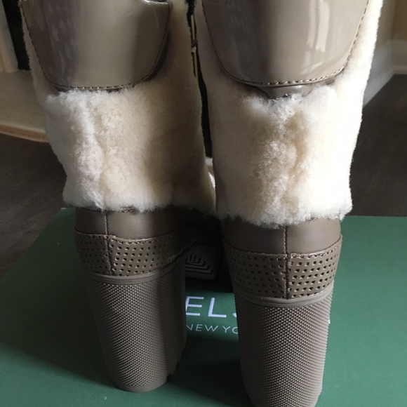 ATELJE71 Asta SHEARLING Zip Lug Ankle boot 6.5 /37 - Picture 7 of 8